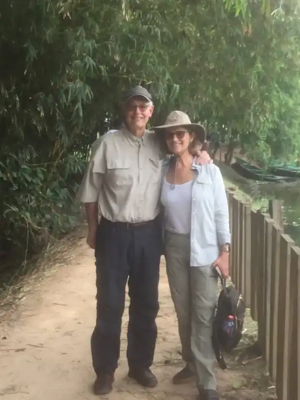 Travellers on a This Way Africa trip