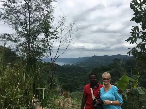 Travellers on a This Way Africa trip