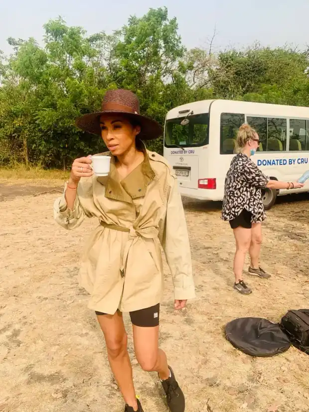 Travellers on a This Way Africa trip