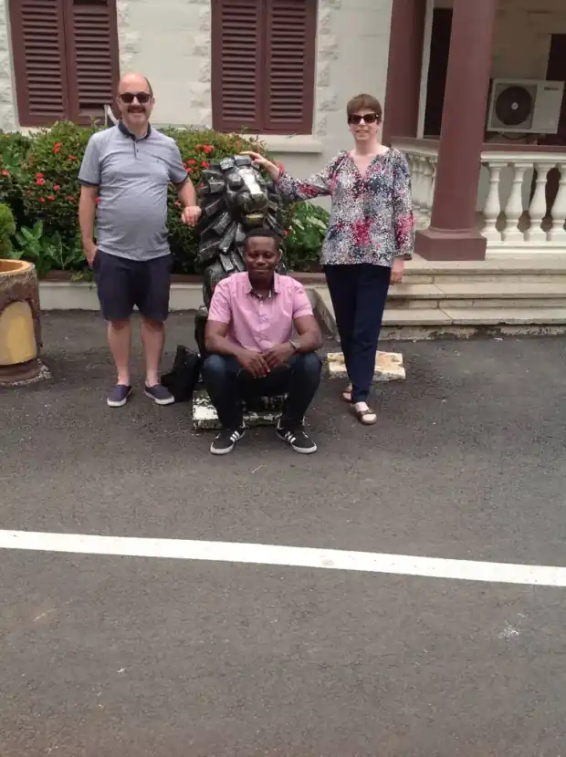 Travellers on a This Way Africa trip