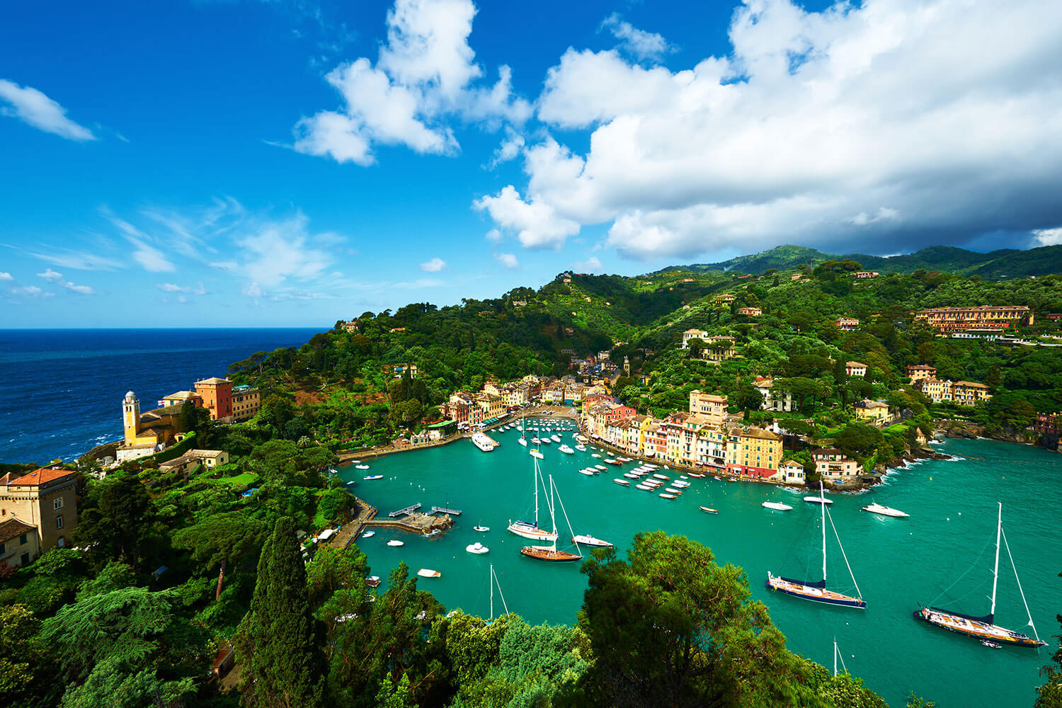 Scenic travel landscape